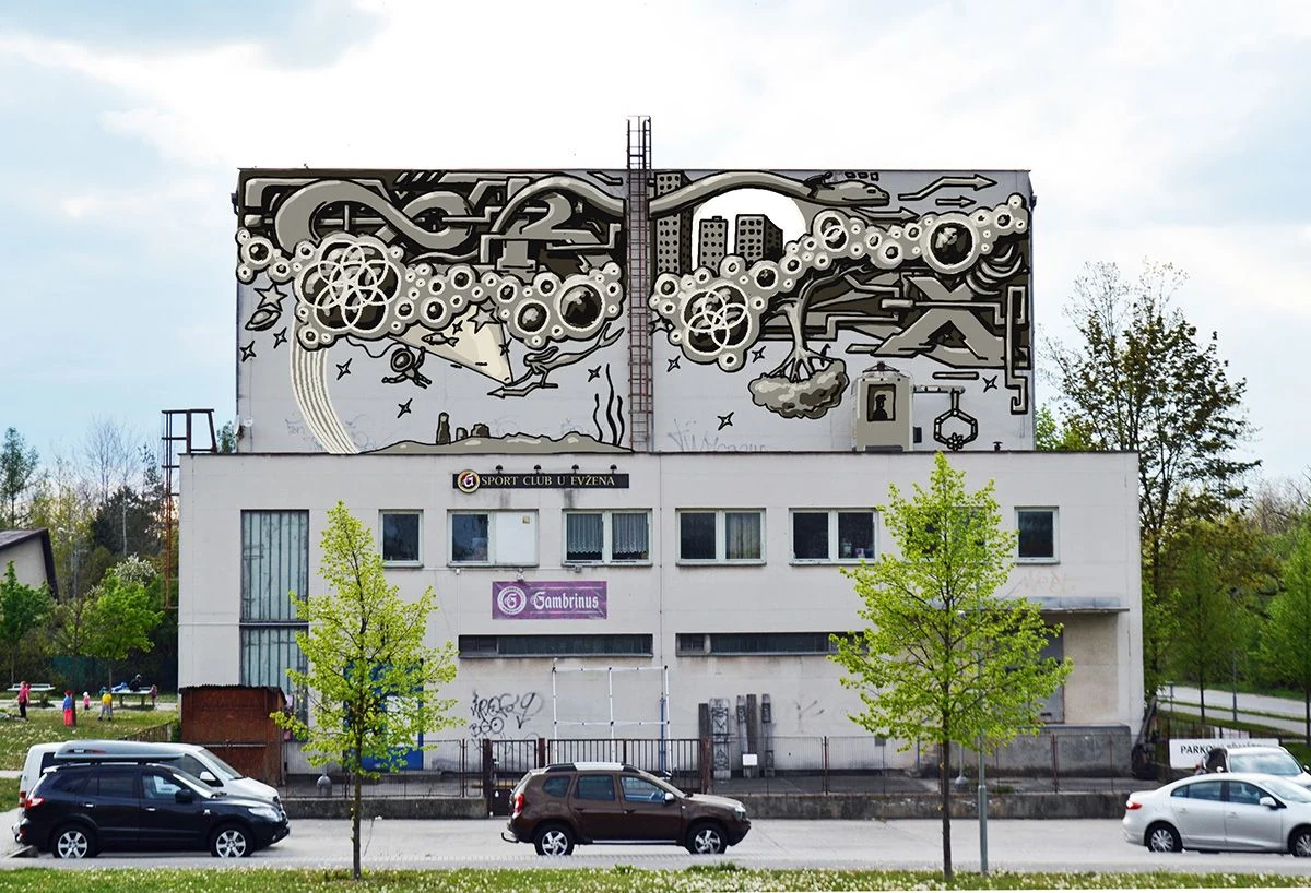 Jakub Štark | Geometry of Water | Art in the City 2020