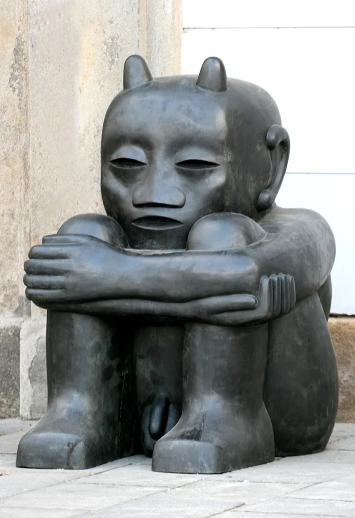 Jaroslav Róna | Seated Devil | Art in the City 2014