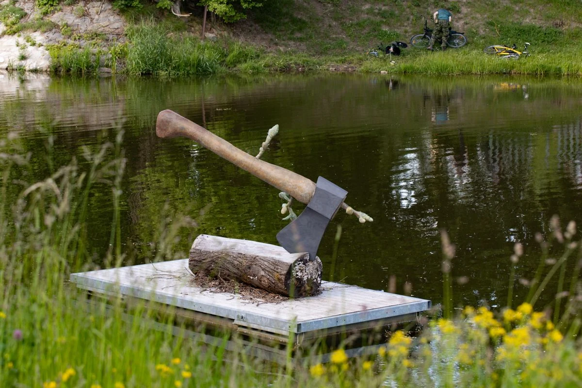 Josefína Jonášová | Axe – Sakura | Art in the City 2020