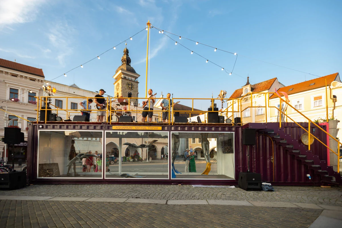 Michal Trpák | Aquarium – Mobile Gallery | Art in the City 2023