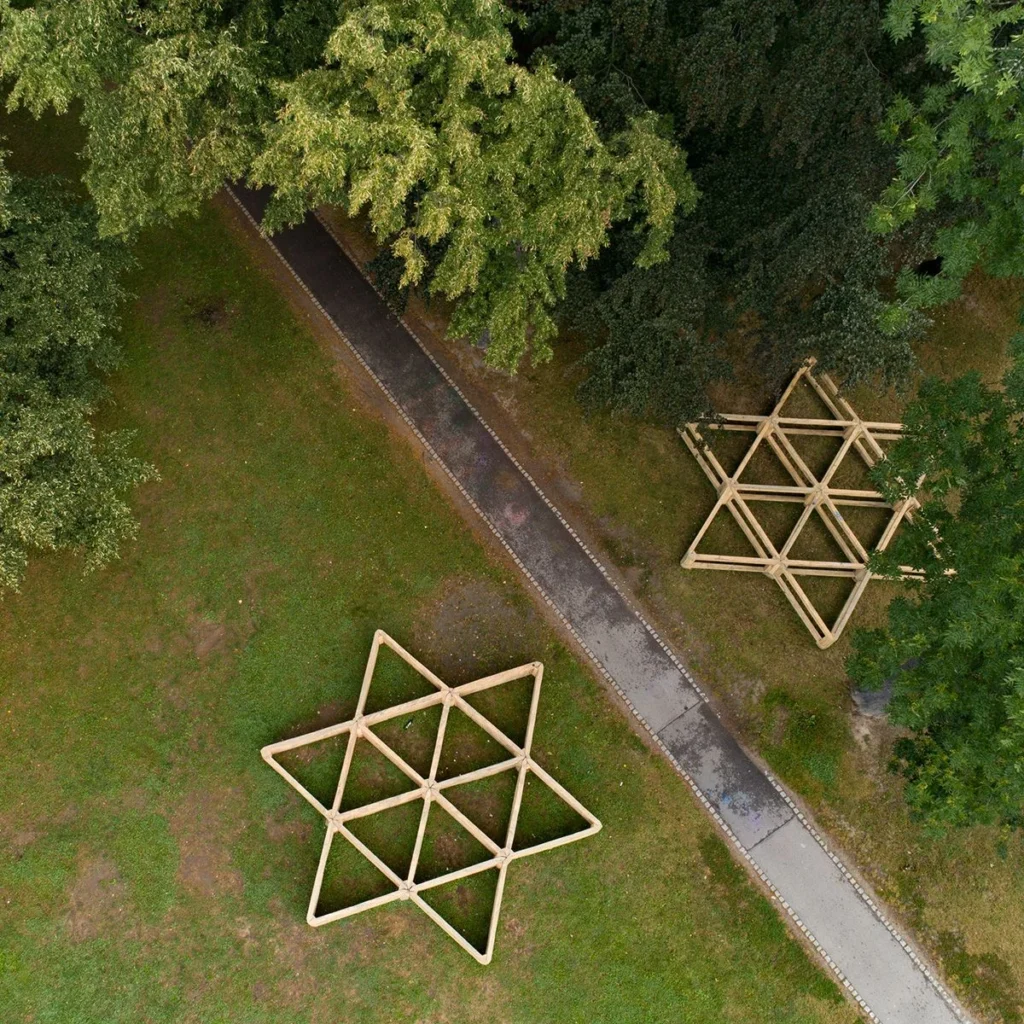 Miloslav Fekar | Variable Distributed Composition – Solid and Void – Stars | Art in the City 2018