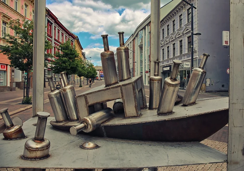 Ondrej 4. Zimka | The Ship Sailing into the Unknown | Art in the City 2017