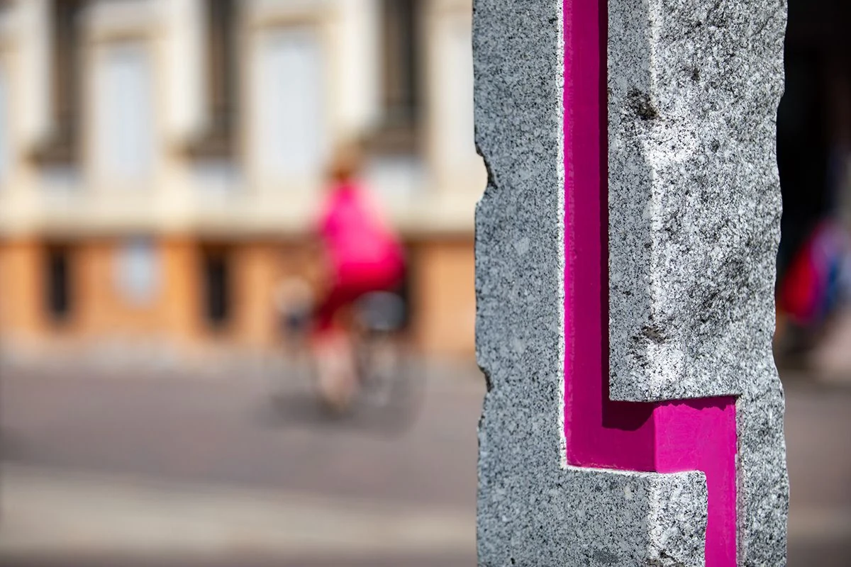 Václav Fiala | Pink Obelisk | Art in the City 2018