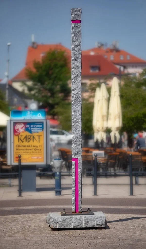 Václav Fiala | Pink Obelisk | Art in the City 2018